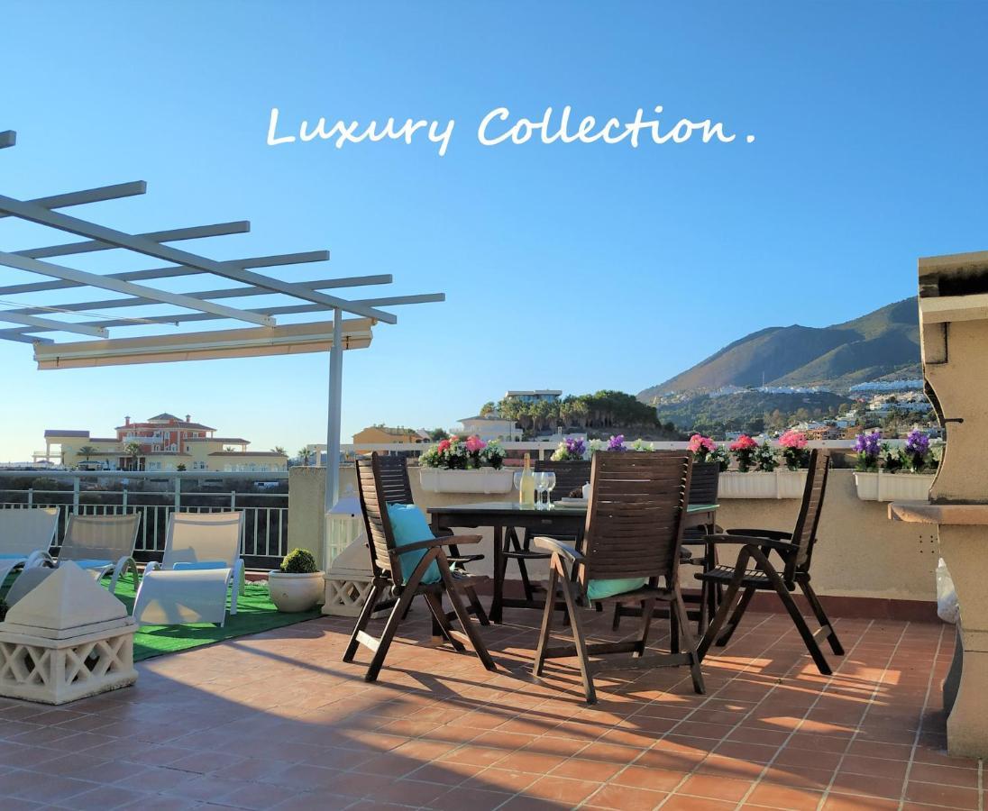 Pena Beach 3 Bedroom Duplex, Bbq, Pool, Sea Views, Benalmadena Luaran gambar