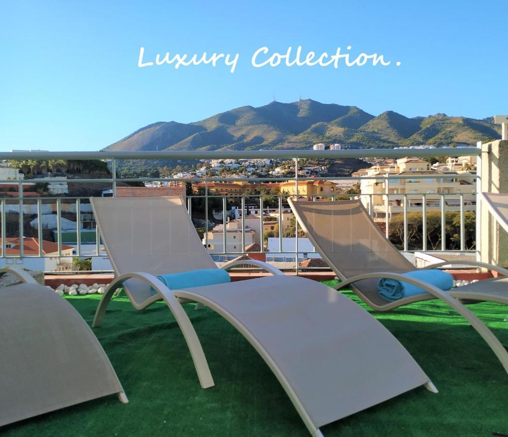 Pena Beach 3 Bedroom Duplex, Bbq, Pool, Sea Views, Benalmadena Luaran gambar