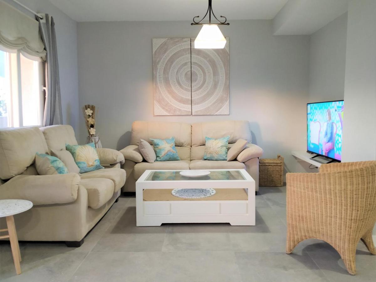 Pena Beach 3 Bedroom Duplex, Bbq, Pool, Sea Views, Benalmadena Luaran gambar